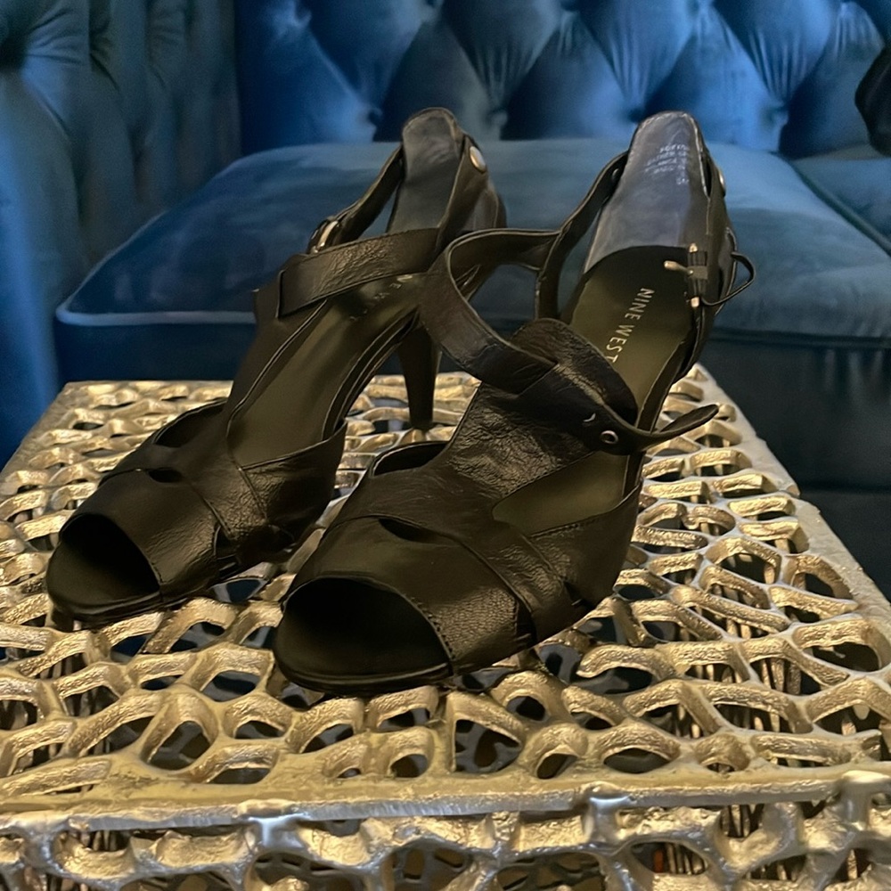 Black Nine West Heels